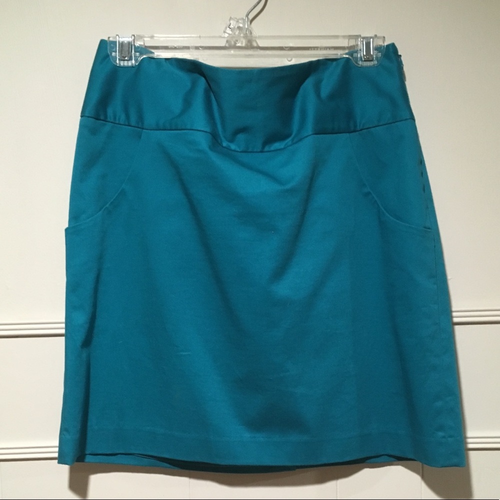 Teal skirt